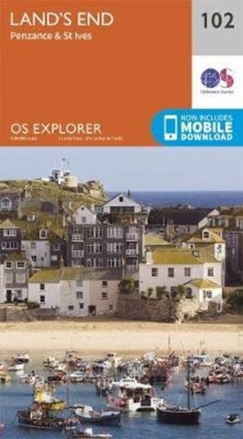 Book cover of: Land's End. By: Ordnance Survey