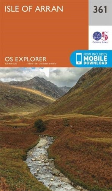Book cover of: Isle of Arran. By: Ordnance Survey