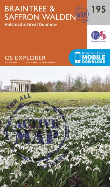 Book cover of: Braintree and Saffron Walden. By: Ordnance Survey