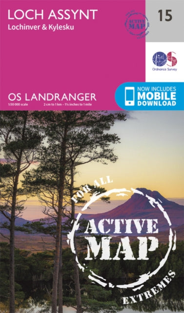 Book cover of: Loch Assynt, Lochinver & Kylesku. By: Ordnance Survey
