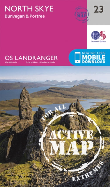 Book cover of: North Skye, Dunvegan & Portree