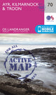 Book cover of: Ayr, Kilmarnock & Troon. By: Ordnance Survey