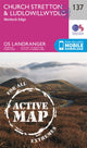 Book cover of: Ludlow & Church Stretton, Wenlock Edge. By: Ordnance Survey