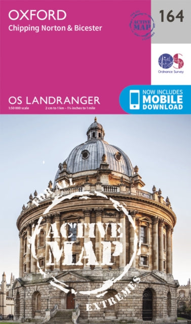 Book cover of: Oxford, Chipping Norton & Bicester. By: Ordnance Survey