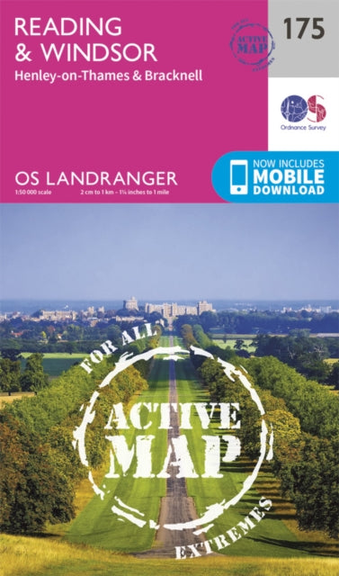 Book cover of: Reading, Windsor, Henley-on-Thames & Bracknell. By: Ordnance Survey