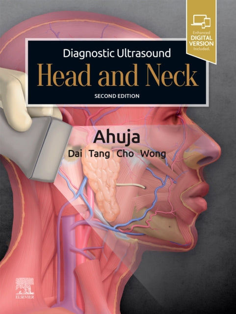 Book cover of: Diagnostic Ultrasound: Head and Neck. By: Anil T. Ahuja