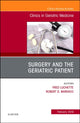 Book cover of: Surgery and the Geriatric Patient, An Issue of Clinics in Geriatric Medicine. By: Fred A. Luchette