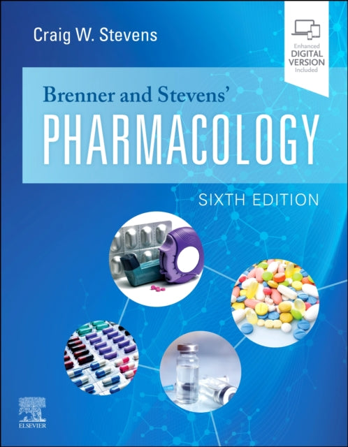 Book cover of: Brenner and Stevens' Pharmacology. By: Craig W. Stevens