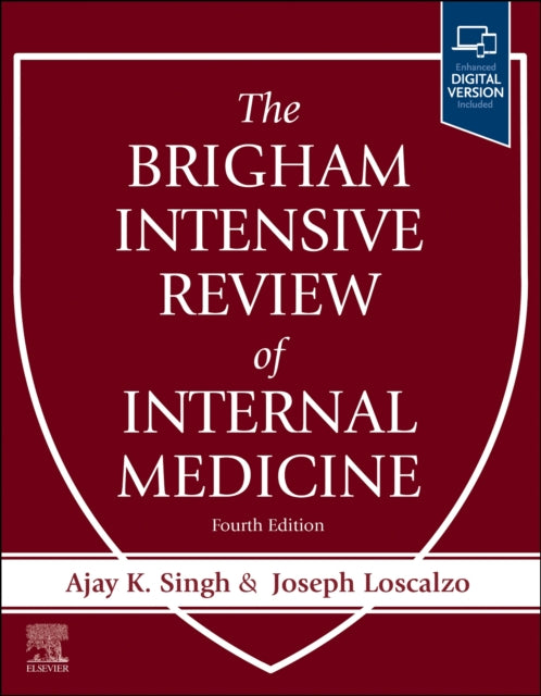 Book cover of: Brigham Intensive Review of Internal Medicine. By: Ajay K. Singh
