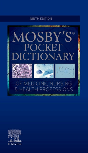 Book cover of: Mosby's Pocket Dictionary of Medicine, Nursing & Health Professions. By: Mosby