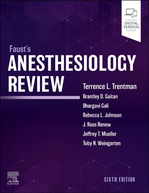 Book cover of: Faust's Anesthesiology Review. By: Mayo Foundation for Medical Education