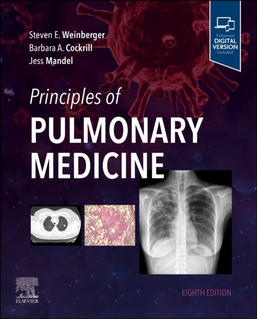 Book cover of: Principles of Pulmonary Medicine. By: Steven E. Weinberger
