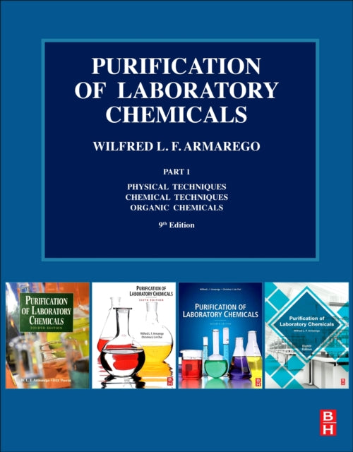 Book cover of: Purification of Laboratory Chemicals. By: W. L. F. Armarego