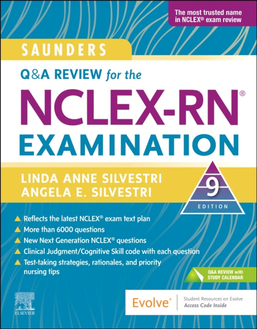 Saunders Q & A Review for the NCLEX-RN® Examination 9780323930574 Linda Anne Silvestri