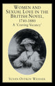 Book cover of: Women and Sexual Love in the British Novel, 1740-1880