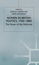 Book cover of: Women in British Politics, 1760-1860