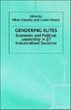 Book cover of: Gendering Elites. By: Mino Vianello