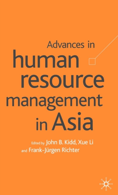 Book cover of: Advances in Human Resource Management in Asia