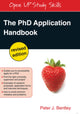 Book cover of: PhD Application Handbook, Revised edition. By: Bentley, Peter