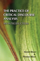 Book cover of: Practice of Critical Discourse Analysis: an Introduction. By: Meriel Bloor