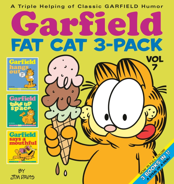 Book cover of: Garfield Fat Cat 3-Pack #7. By: Jim Davis