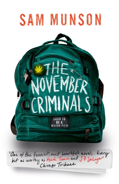 Book cover of: November Criminals. By: Sam Munson