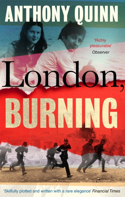 Book cover of: London, Burning. By: Anthony Quinn