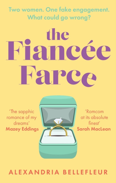 Book cover of: Fiancee Farce. By: Alexandria Bellefleur