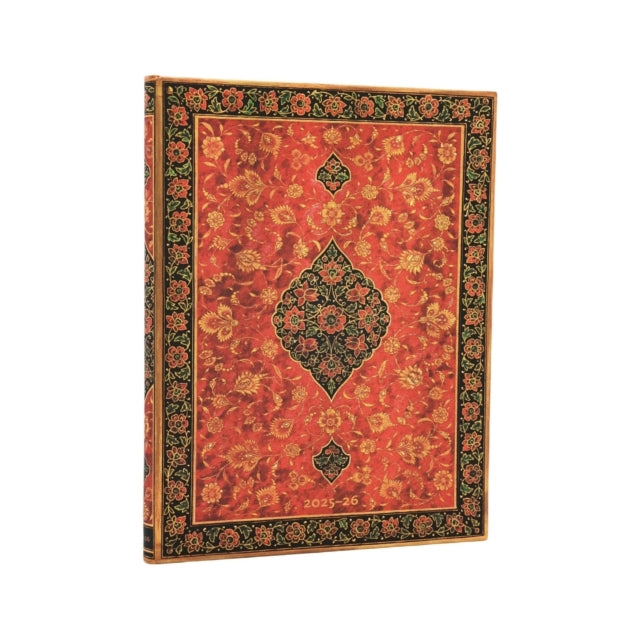 2026 Layla (Persian Poetry) Ultra 18-month Vertical Hardcover Flexi Dayplanner 2025-2026 (Elastic Band Closure) 9780349707198 Paperblanks