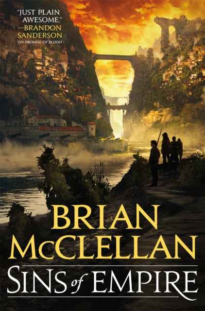 Book cover of: Sins of Empire. By: Brian McClellan