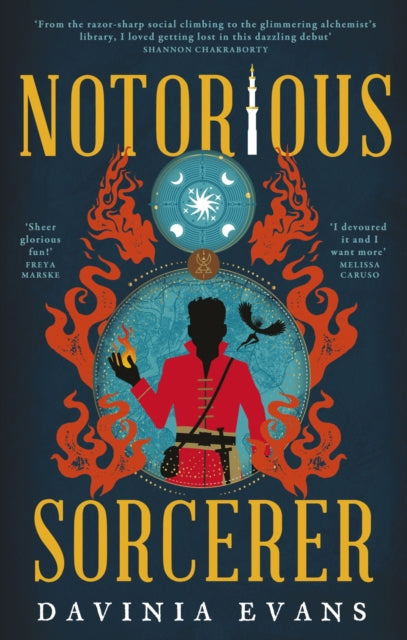 Book cover of: Notorious Sorcerer. By: Davinia Evans