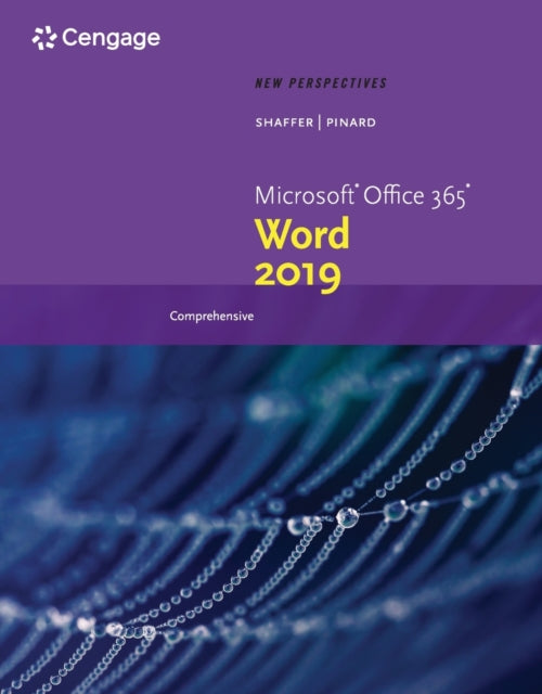 Book cover of: New Perspectives MicrosoftA®Office 365 & WordA® 2019 Comprehensive. By: Ann Shaffer
