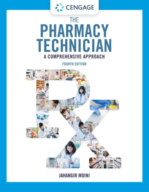 Book cover of: Pharmacy Technician. By: Jahangir Moini