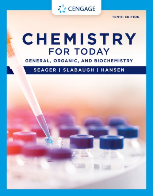 Book cover of: Chemistry for Today. By: Spencer L. Seager