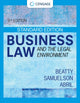 Book cover of: Business Law and the Legal Environment - Standard Edition. By: Jeffrey F. Beatty