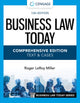 Book cover of: Business Law Today - Comprehensive Edition. By: Roger LeRoy Miller