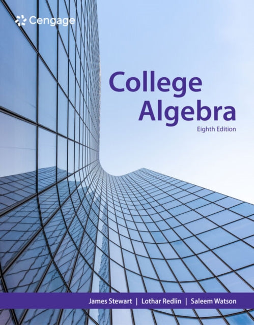 Book cover of: College Algebra. By: James Stewart