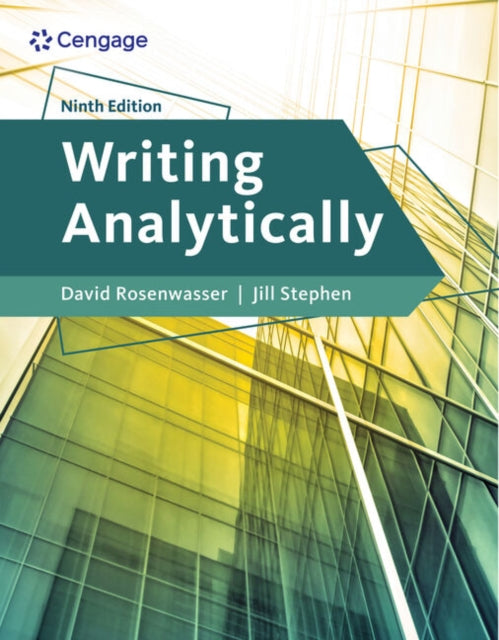 Book cover of: Writing Analytically. By: David Rosenwasser