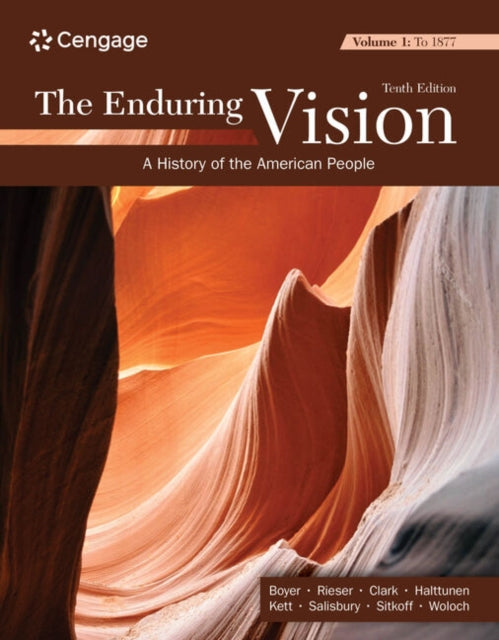 Book cover of: Enduring Vision, Volume I: To 1877. By: Paul S. Boyer