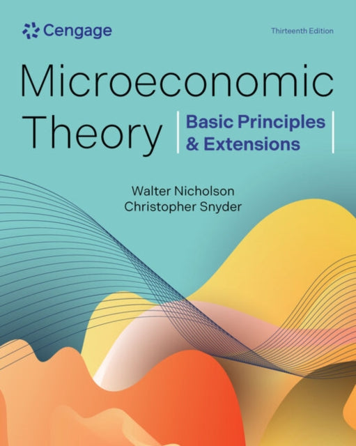 Book cover of: Microeconomic Theory. By: Christopher Snyder