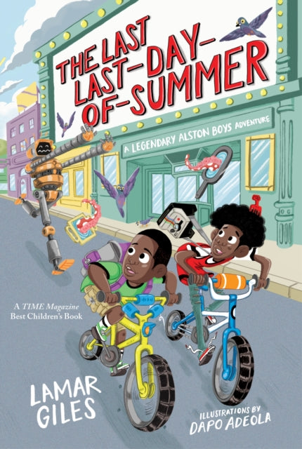 Book cover of: Last Last-Day-of-Summer. By: Lamar Giles