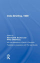 Book cover of: India Briefing, 1989