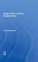 Book cover of: Hegel, Marx, and the English State. By: David MacGregor