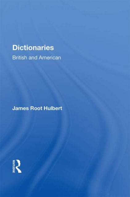 Book cover of: Dictionaries. By: James R. Hulbert