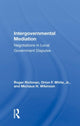 Book cover of: Intergovernmental Mediation. By: Roger Richman