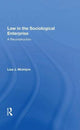 Book cover of: Law in the Sociological Enterprise. By: Lisa J. McIntyre