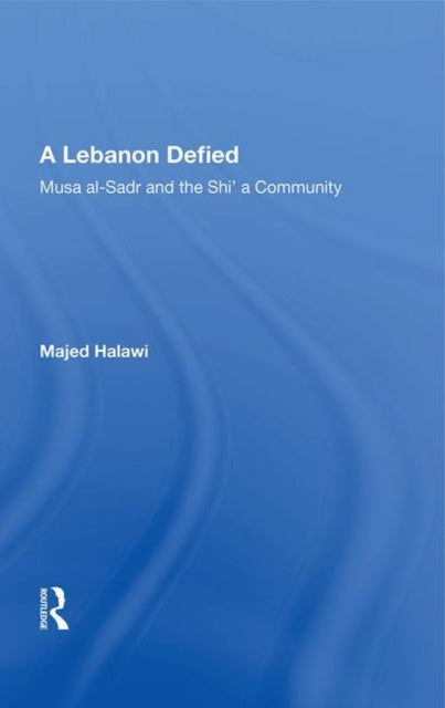 Book cover of: Lebanon Defied. By: Majed Halawi