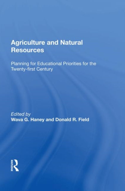 Book cover of: Agriculture and Natural Resources. By: Wava G. Haney