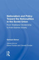 Book cover of: Nationalism And Policy Toward The Nationalities In The Soviet Union. By: Gerhard Simon