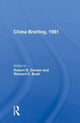 Book cover of: China Briefing, 1981. By: Robert B. Oxnam